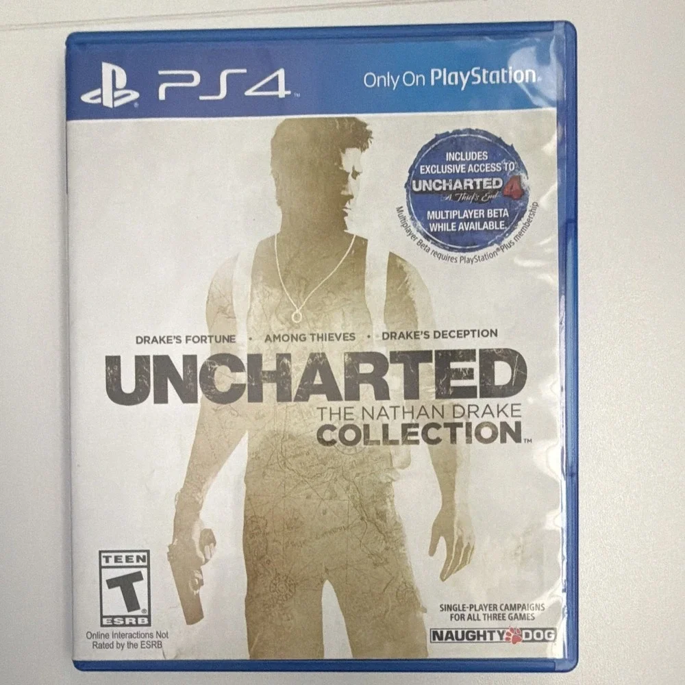 PlayStation Uncharted: The Nathan Drake Collection Uncharted Series PS4, T